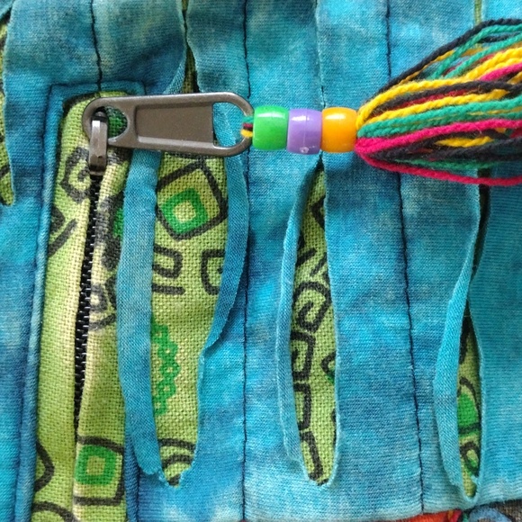 India Boutique Patchwork Multicolor Hobo Bag - Picture 10 of 14